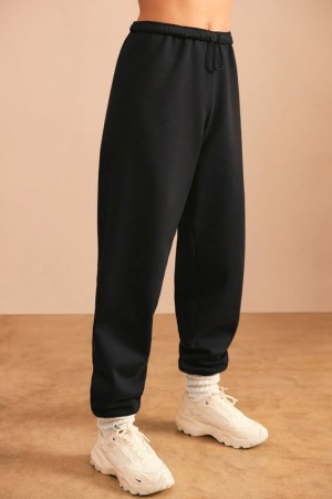 Black Women's Bo And Tee Relaxed Fit Joggers | 23509-DNFC