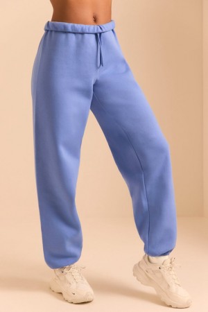 Blue Women's Bo And Tee Relaxed Fit Joggers | 81064-PSXI