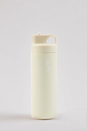 Light Yellow Women's Bo And Tee Thermos Water Bottles | 81526-AWPV