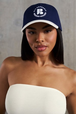 Navy Women's Bo And Tee Baseball Caps | 79186-KAZL