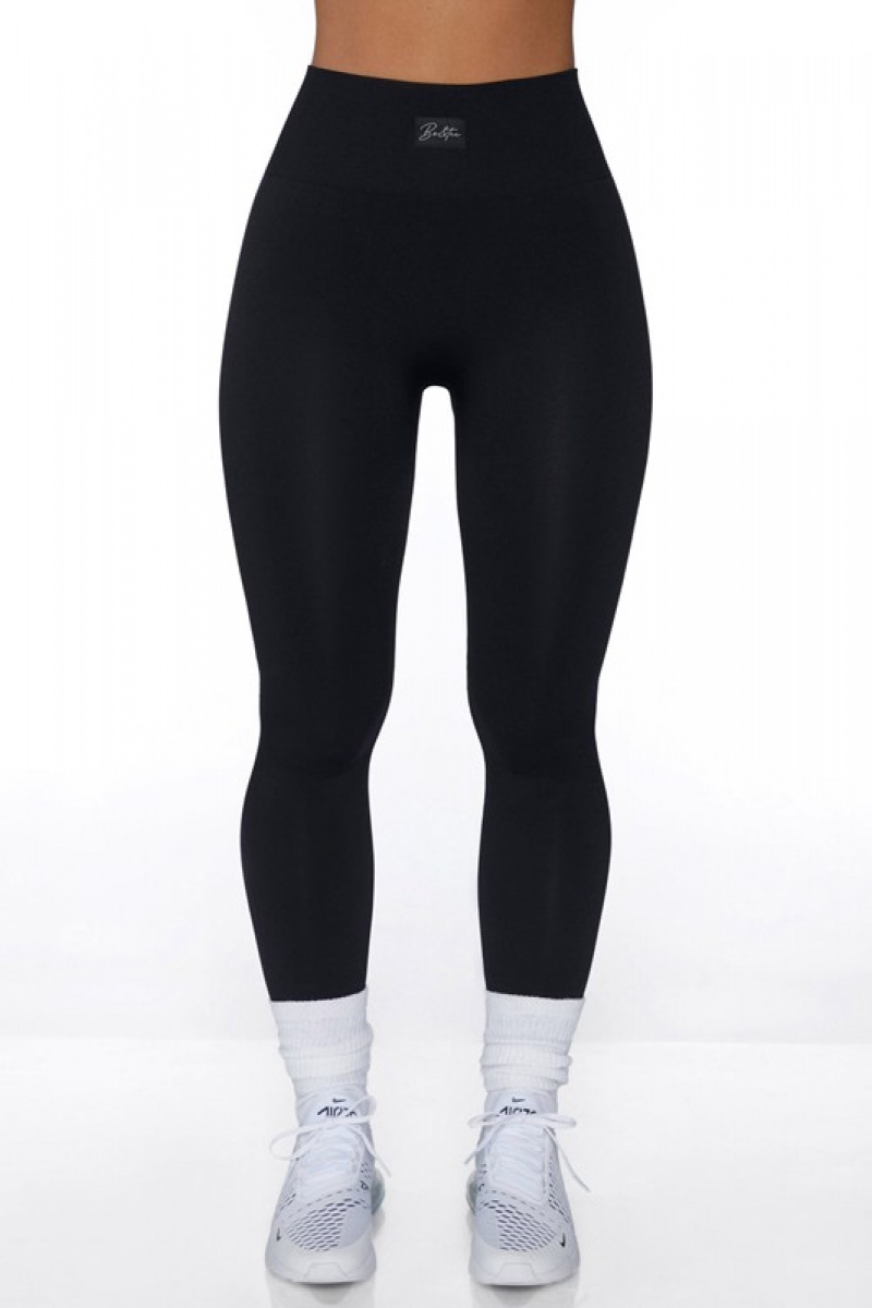 Black Women's Bo And Tee Leggings Leggings | 68052-TMLW