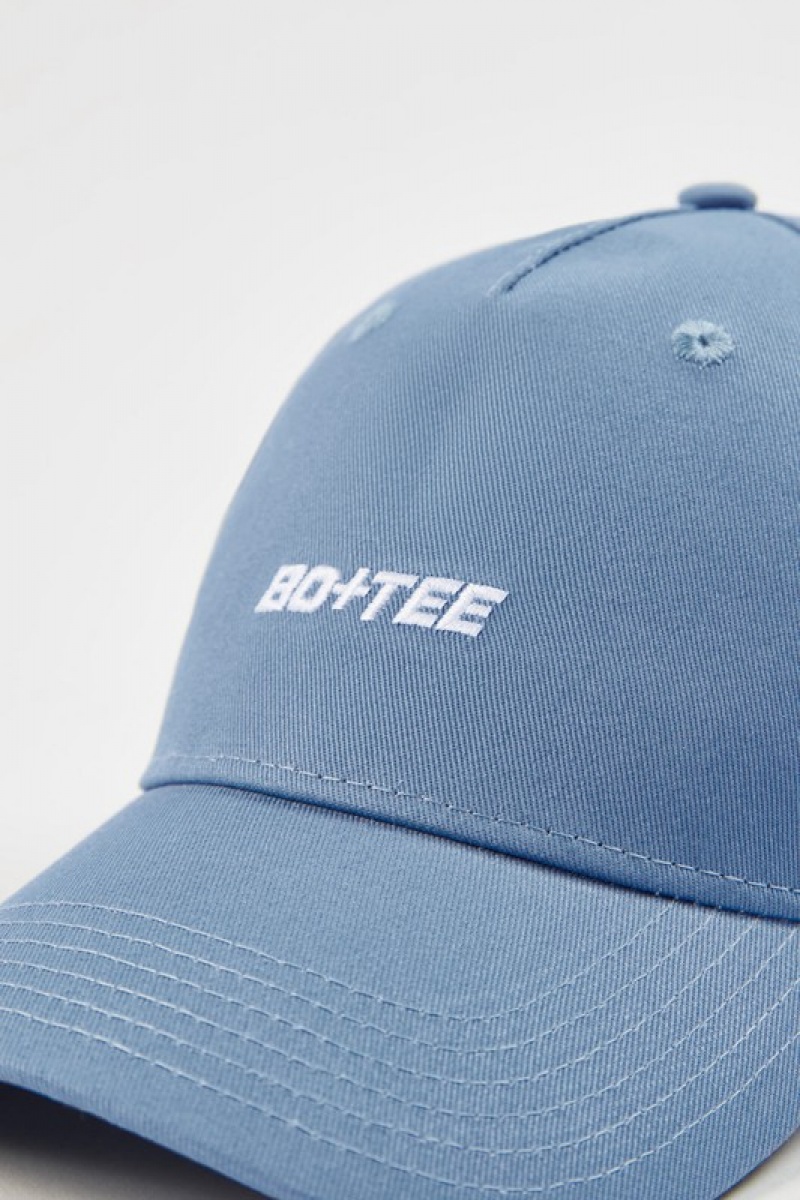 Grey Blue Women's Bo And Tee Baseball Caps | 42350-DTYO