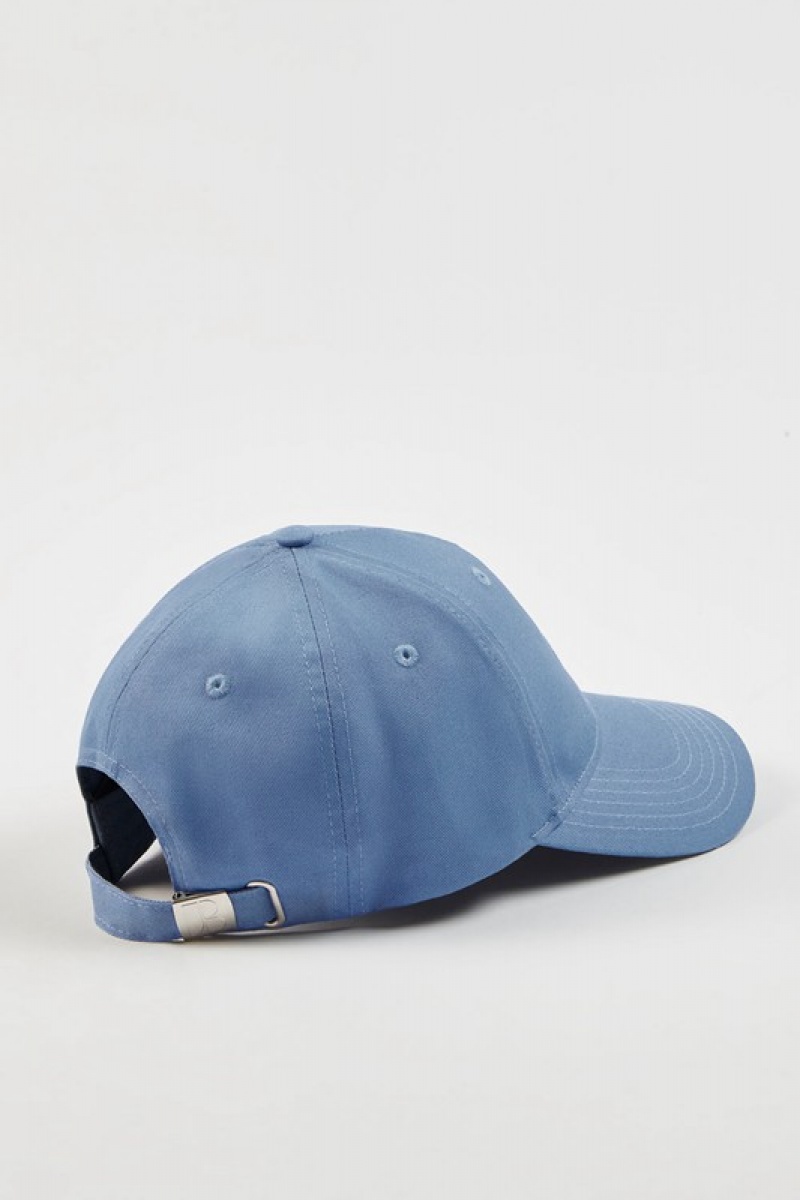 Grey Blue Women's Bo And Tee Baseball Caps | 42350-DTYO