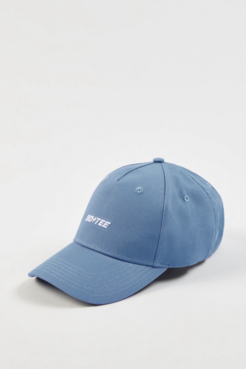 Grey Blue Women's Bo And Tee Baseball Caps | 42350-DTYO