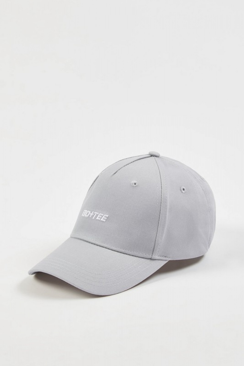 Grey Women's Bo And Tee Baseball Caps | 93420-MXQD