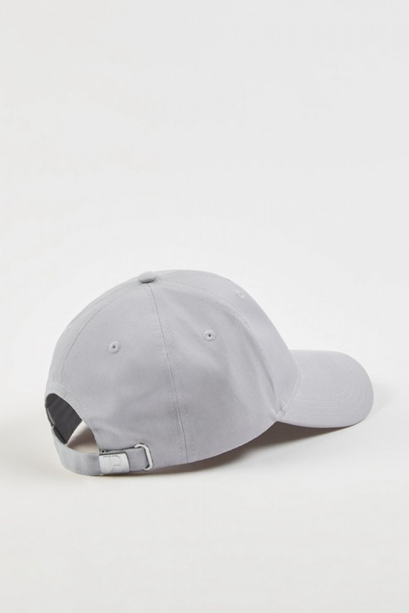 Grey Women's Bo And Tee Baseball Caps | 93420-MXQD