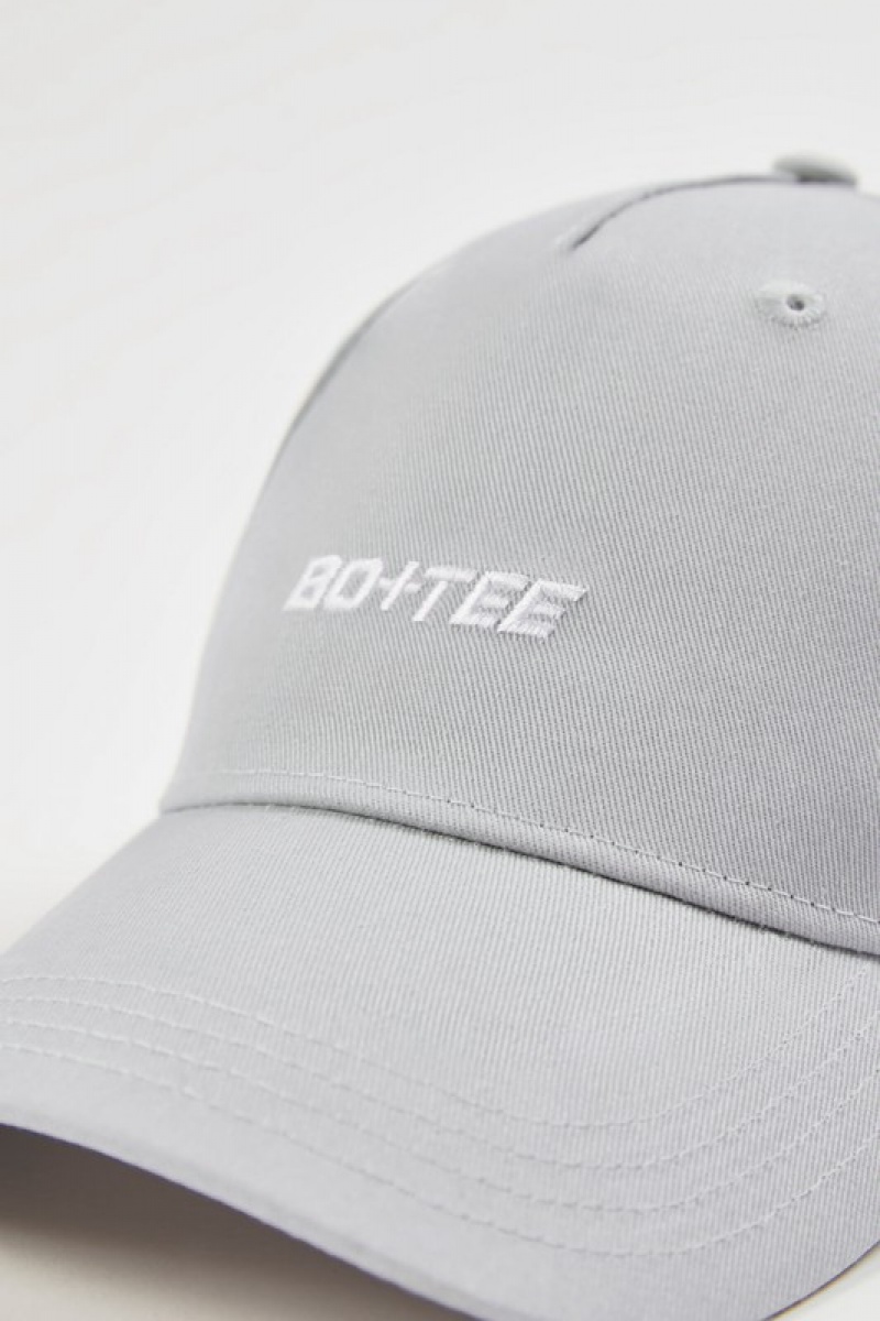 Grey Women's Bo And Tee Baseball Caps | 93420-MXQD