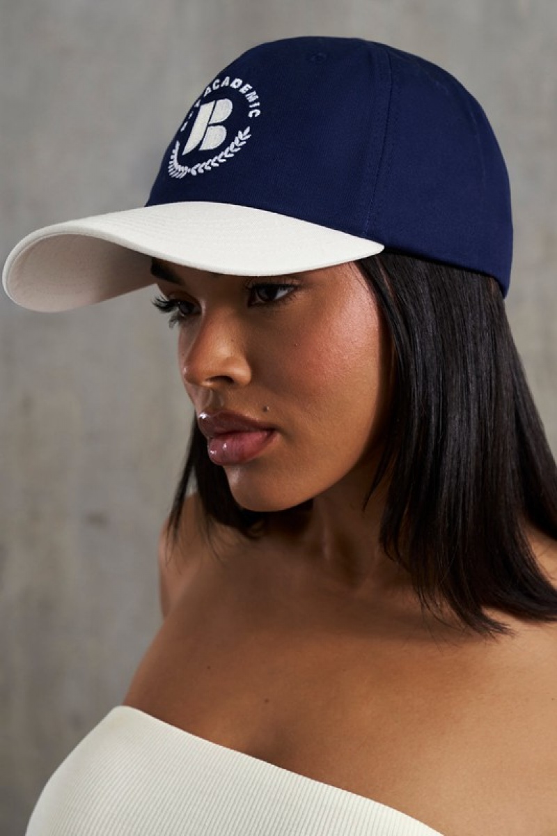 Navy Women's Bo And Tee Baseball Caps | 79186-KAZL