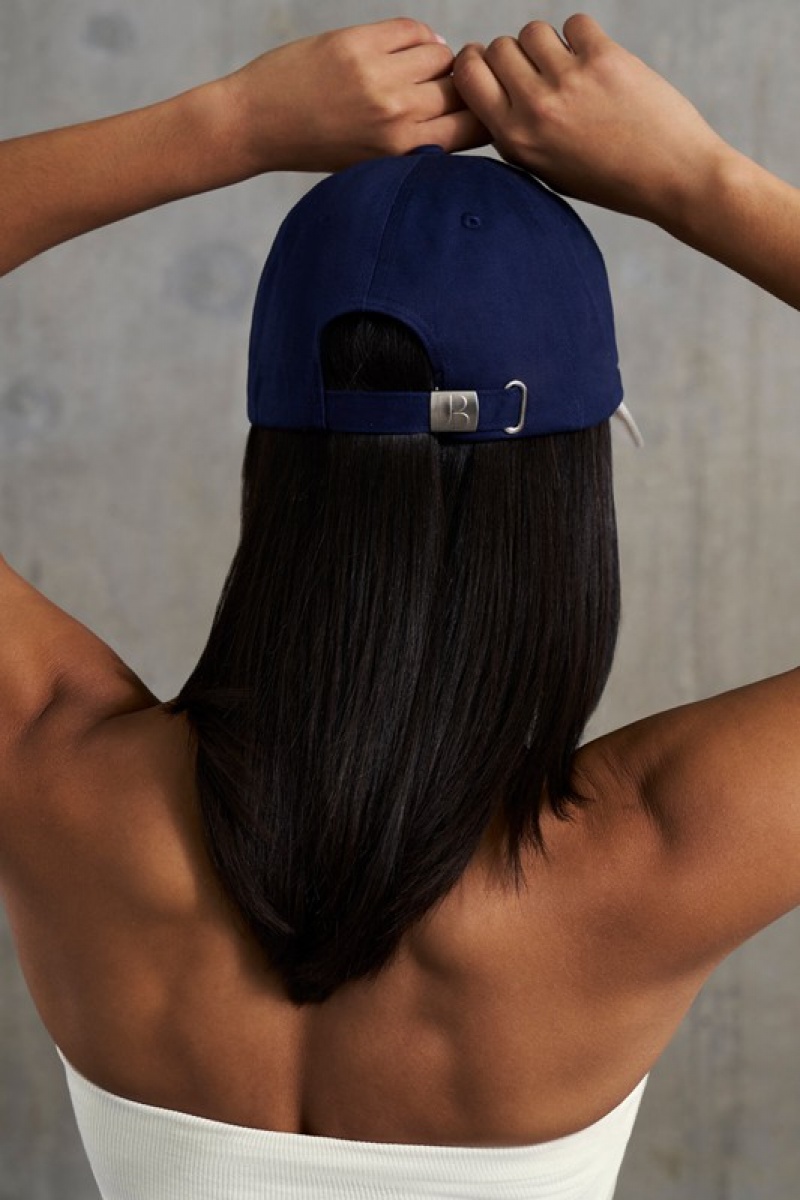 Navy Women's Bo And Tee Baseball Caps | 79186-KAZL