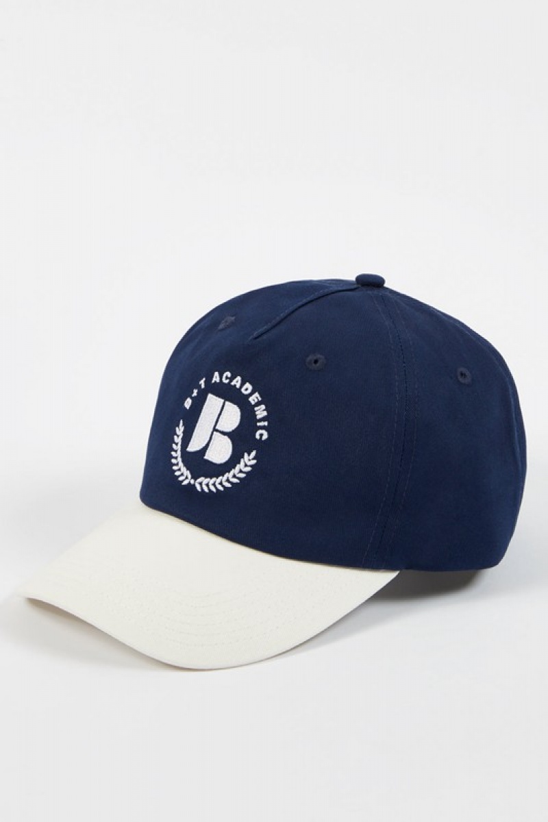 Navy Women's Bo And Tee Baseball Caps | 79186-KAZL