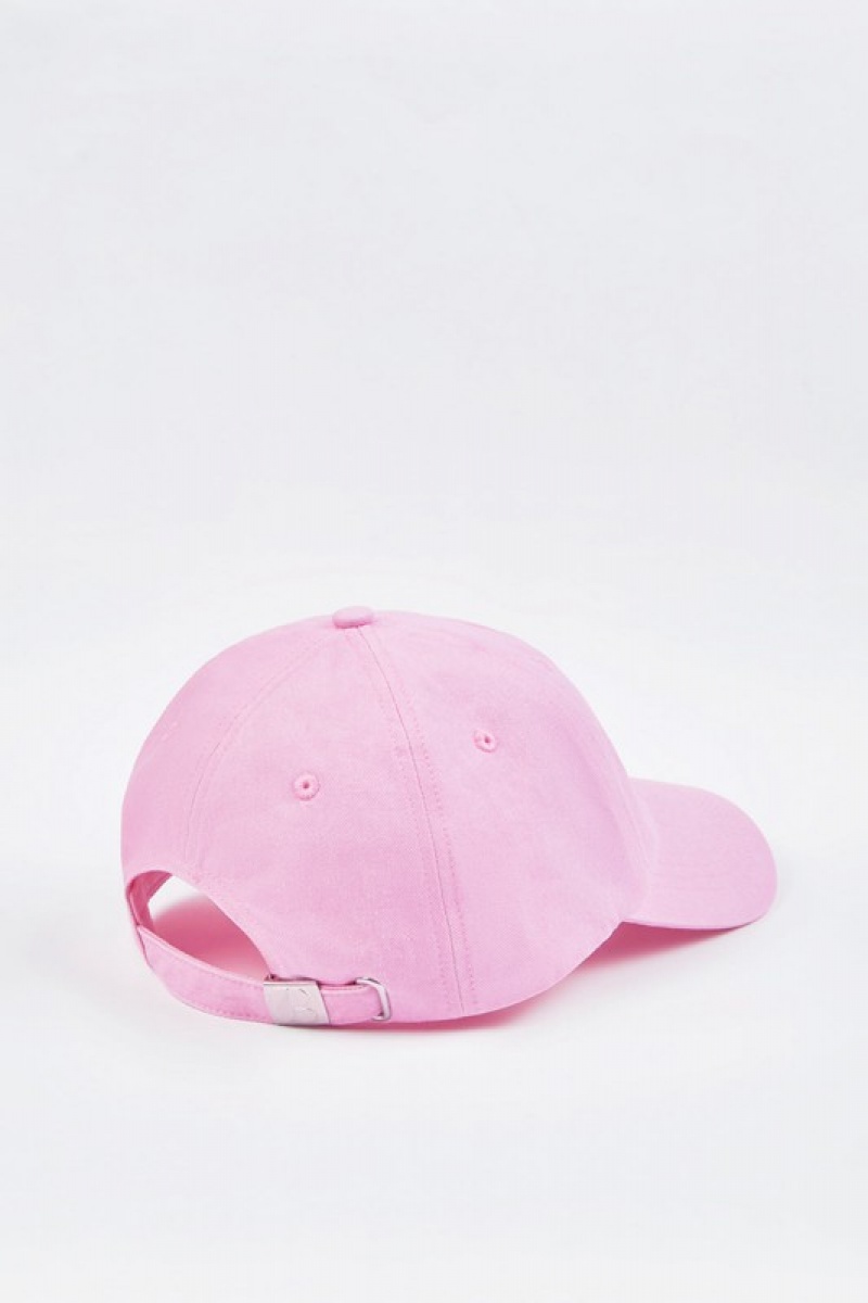 Pink Women's Bo And Tee Baseball Caps | 74609-KEXH