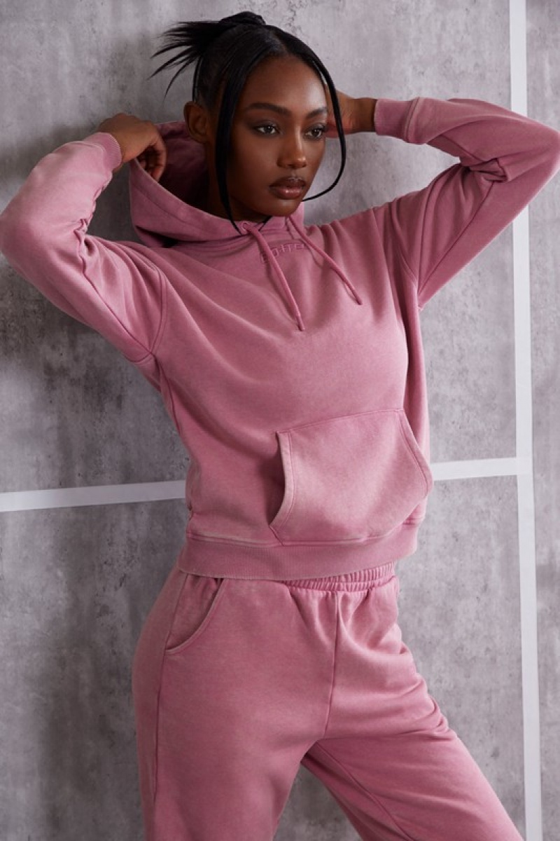 Rose Women's Bo And Tee Hooded Sweatshirts | 18035-LYIJ